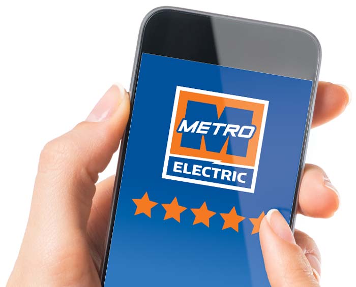 mobile phone with Metro Review Listing