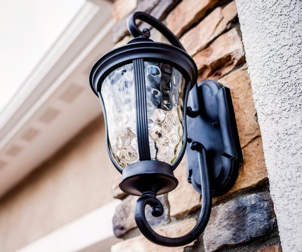 Classic Black Outdoor Wall Mount Light Fixture